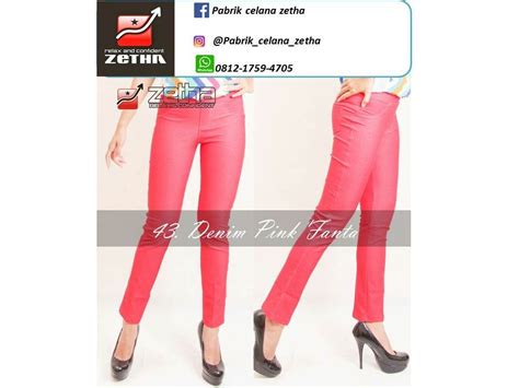 Kami Menyediakan Celana Panjang Denim Celana Legging Zetha Warna