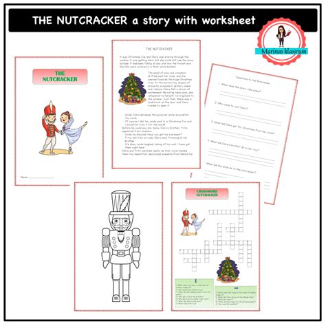 The Nutcracker A Story With Worksheet Teach Academy