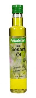 Seitenbacher Sesam Öl bio naturPur Shop