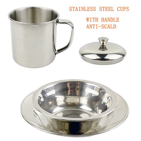 Stainless Steel Dishes Set - DS