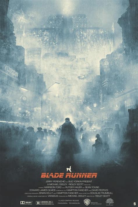 Poster Art For The Original Blade Runner By Karl Fitzgerald Rbladerunner