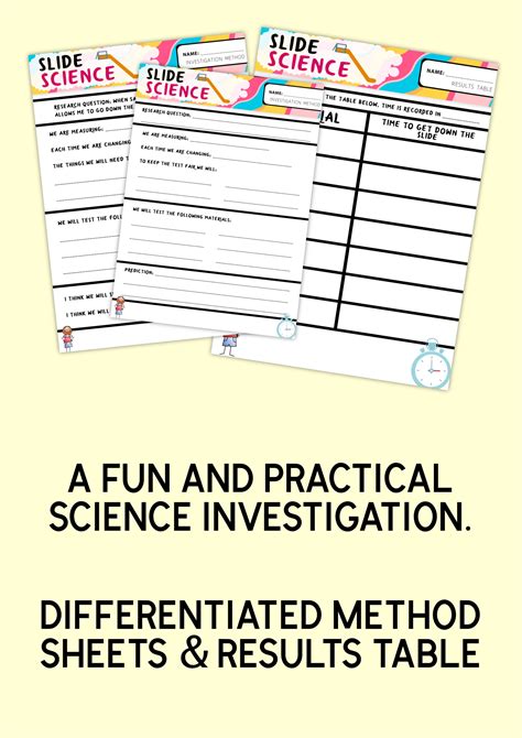 Slide Science - Friction - Forces and Motion - Educate Outside