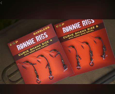 ESP Cryogen Ready Tied Ronnie Rigs All Sizes Available Barbed Or