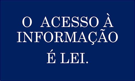 Lei De Acesso à Informação