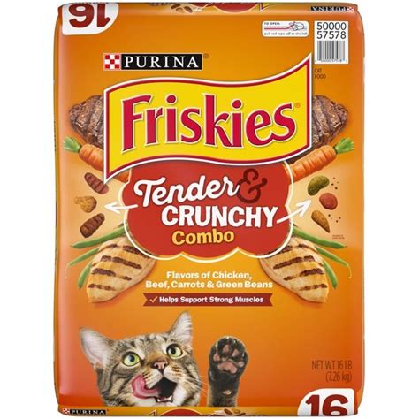 Purina Friskies Farm Favorites With Chicken Dry Cat Food 16 Lb Bag