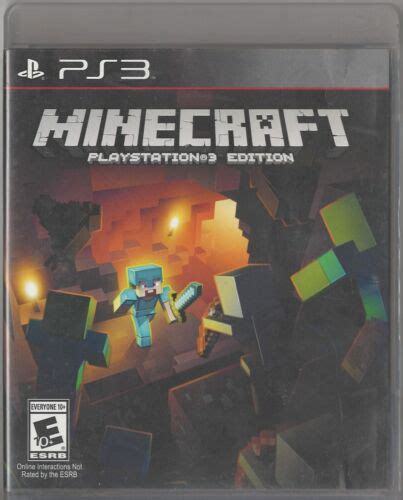 Minecraft Playstation Edition Sony Playstation Ps Game No