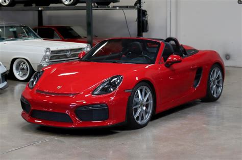 Used 2016 Porsche Boxster Spyder For Sale 114 995 San Francisco Sports Cars Stock C21103