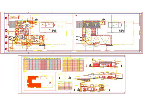 Vivienda Unifamiliar En Autocad Librer A Cad