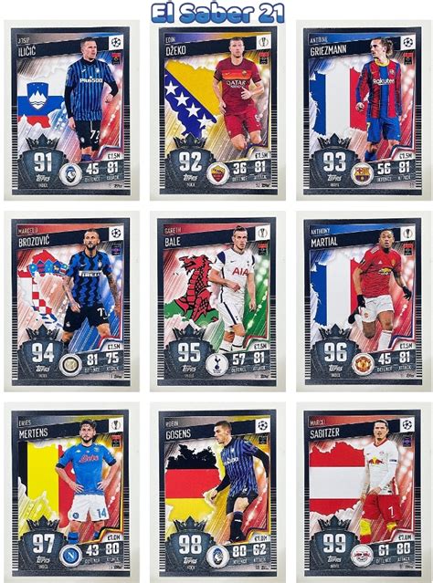 Colección De Match Attax 101 2020 21 Topps El Saber 21