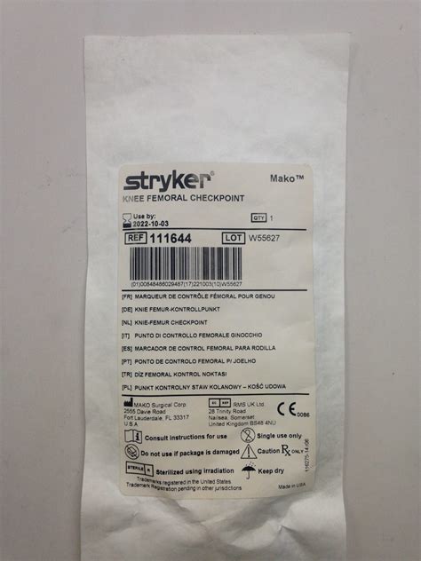 STRYKER/MAKO 111644 Knee Femoral Checkpoint – GB TECH USA