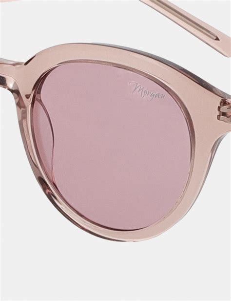 Round Sunglasses Pink Ladies Morgan