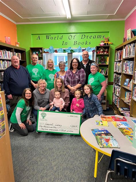 Greenway Area Community Fund Awards Grant to the Calumet Library: “A