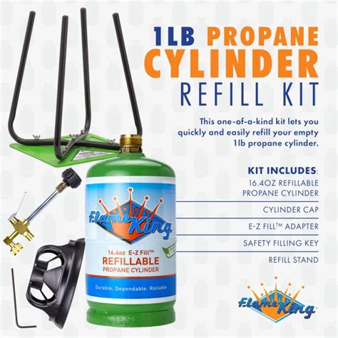 1 Refillable Cylinder Kit Foothill Propane