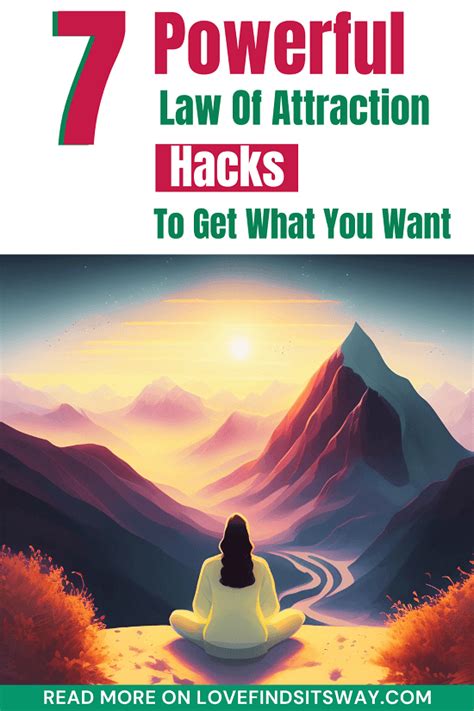 7 Powerful Law Of Attraction Hacks To Get What You Want