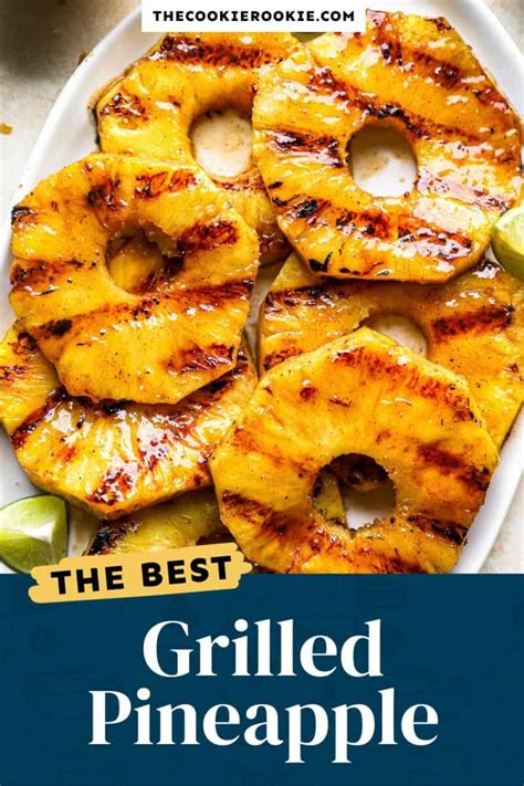 Grilled Pineapple Recipe The Cookie Rookie®