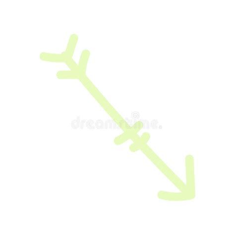 Cute Arrow Element Vector Illustration Stock Vector Illustration Of