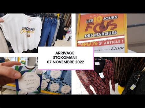 ARRIVAGE STOKOMANI DU 07 NOVEMBRE 2022 YouTube