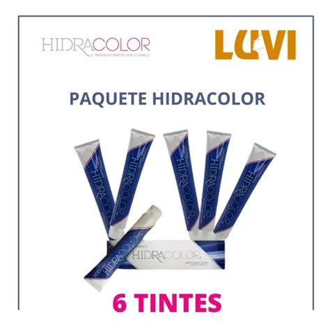 Paquete De Tinte Hidracolor 90ml Con 6pza Envío gratis