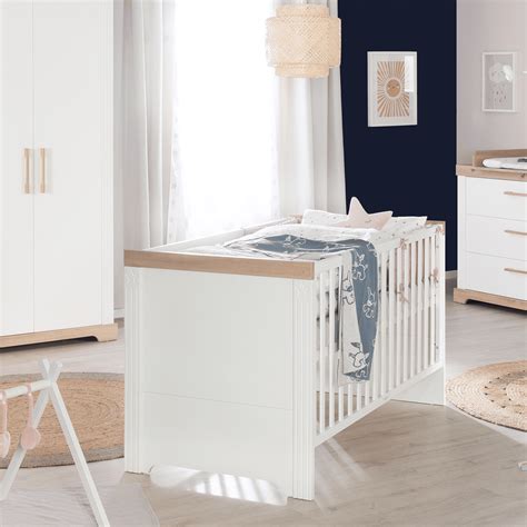 roba 2 teiliges Spar Set Babyzimmer Milan in Weiß BabyOne