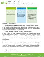 Tarea Finanzas Corporativas Docx Finanzas Corporativas Unidad