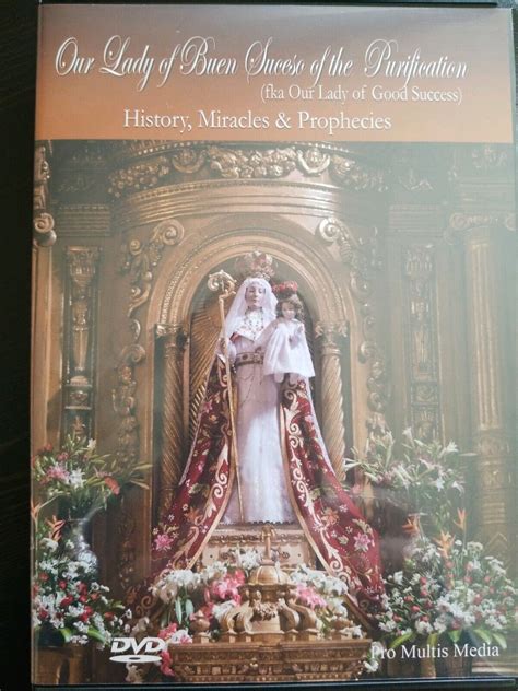 Dvd Our Lady Of Buen Suceso Good Success History Miracles