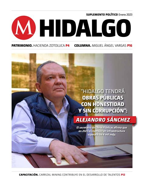 hidalgo enero  milenio hidalgo  milenio hidalgo issuu
