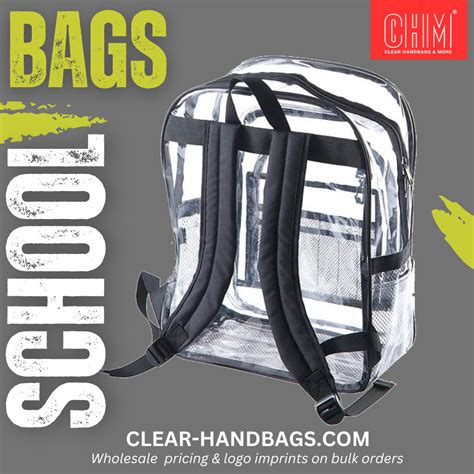 rising popularity  clear backpacks  clear bag policies clear