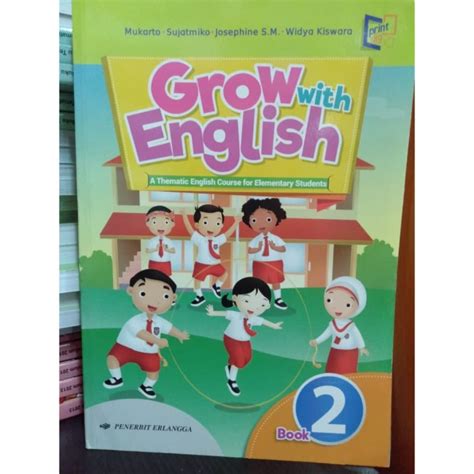 Jual Buku Bahasa Inggris Sd Kelas 2 Sd Buku Grow With English Kelas 2