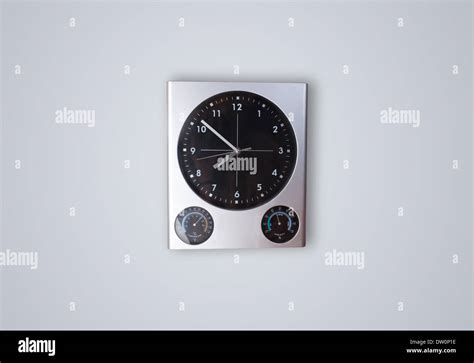 modern clock  hours  minutes stock photo alamy