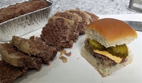 Venison White Castle Burgers In A CanCooker Recipe