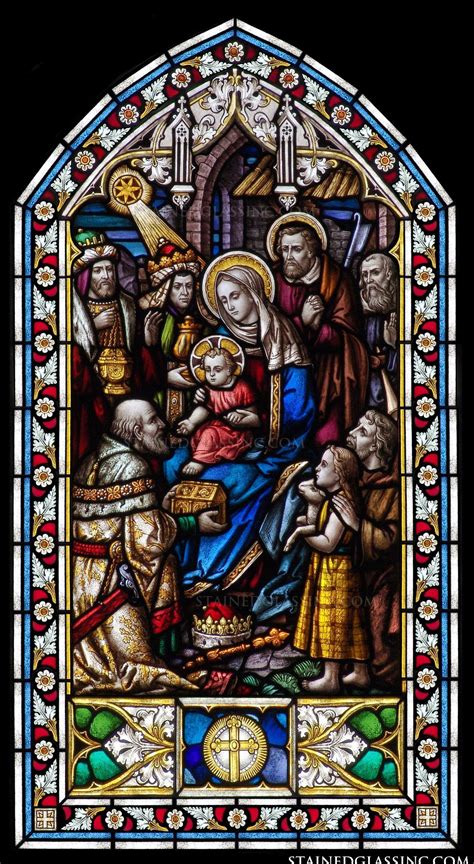 Jesus With Children Religious Stained Glass Window Artofit