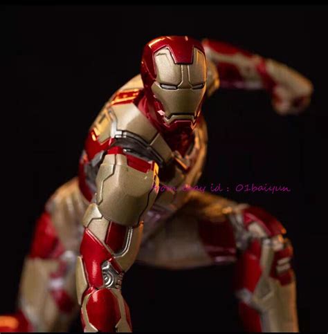 Perfect Iron Studios Iron Man Mark Xlii Deluxe Bds Art Scale 1 10