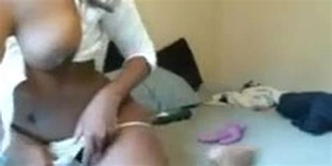 Horny Ebony Cam Girl Masturbates Tnaflix