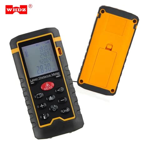 M Ft Digital Handheld Laser Rrangefinder Distance Meter Angle