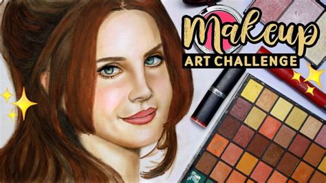 Drawing With Makeup Art Challenge Lana Del Rey Philippines Lana