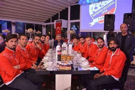 Haymana Belediye Spora görkemli gece T C Haymana Belediyesi Resmi