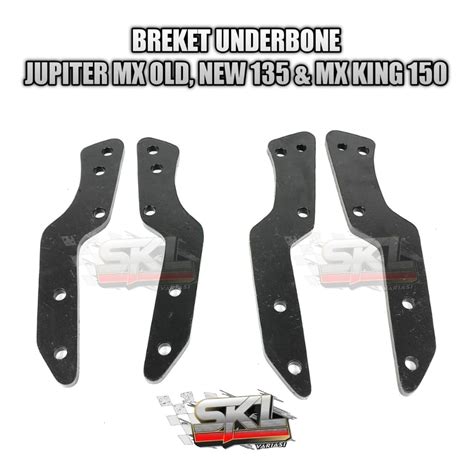 Jual Breket Underbone MX New 135 Old King 150 Tebal 8 Mm Footstep