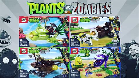 plants vs zombies lego set, LEGO - Garden Warfare vs PvZ | Lego zombies ...