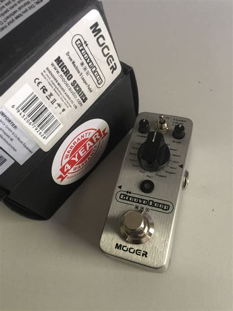 La Pédale d'effet Mooer Groove Loop - Photos, Tests & Avis