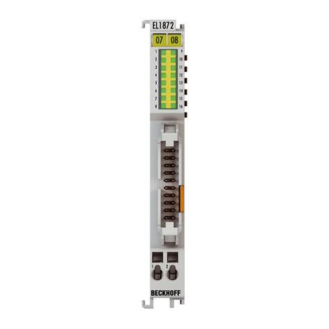 El Ethercat Terminal Channel Digital Input V Dc S