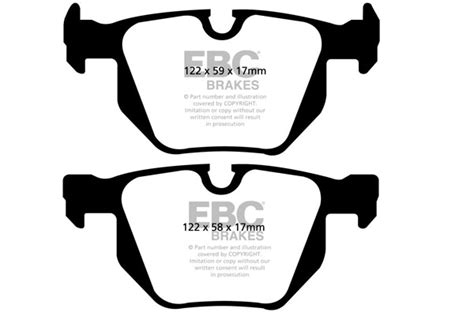 EBC REDSTUFF PAD SET EBC Brakes Direct