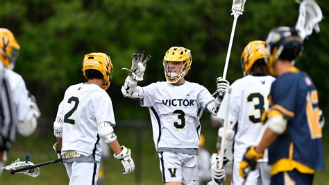 Victor Boys Lacrosse Flattens West Genesee In State Semifinals