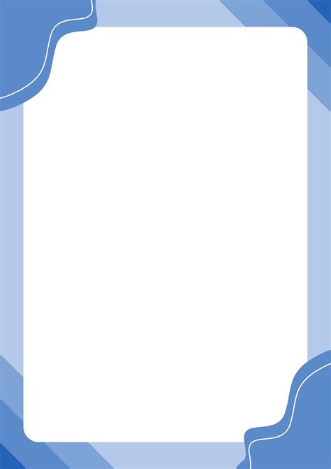 Blue Border