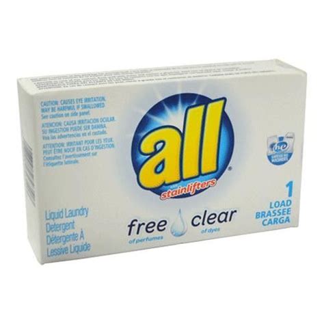 Laundry Detergent - All Free & Clear High Efficiency Liquid Detergent ...