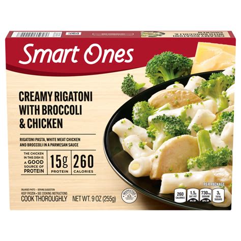 Save On Smart Ones Creamy Rigatoni With Broccoli And Chicken Frozen Meal Order Online Delivery