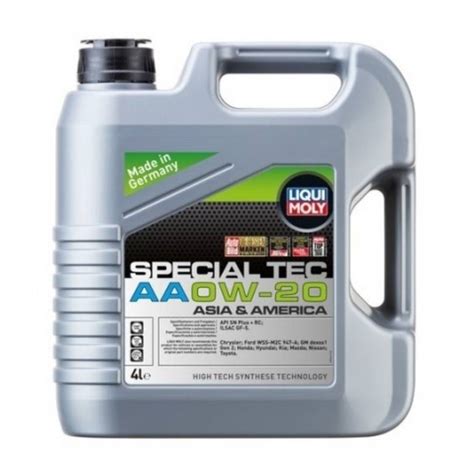 LIQUI MOLY ENGINE OIL 0W20 4L