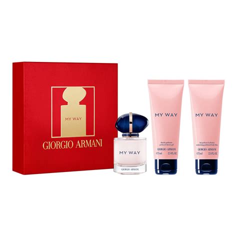 Giorgio Armani My Way Zestaw Woda Perfumowana Ml Balsam Do Cia A