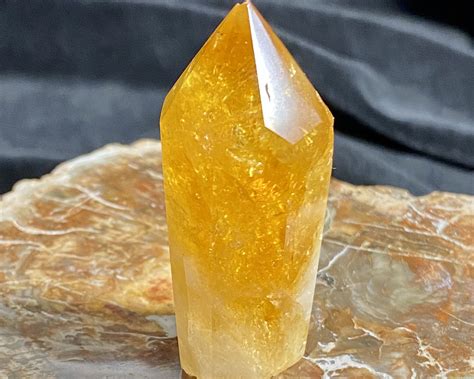 Natural Citrine Point Polished Citrine Point Natural Citrine | Etsy ...