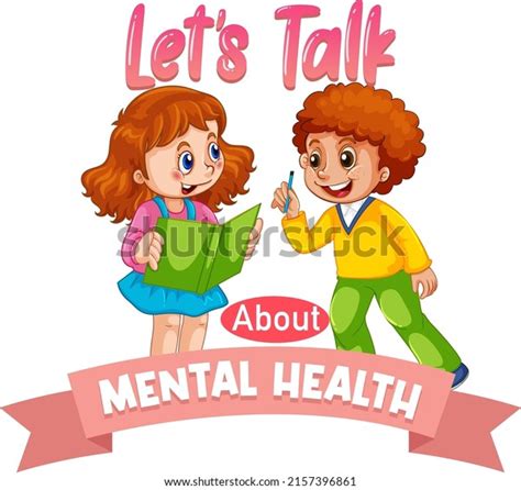 Poster Design Mental Health Boy Girl Stock Vector (Royalty Free) 2157396861 | Shutterstock