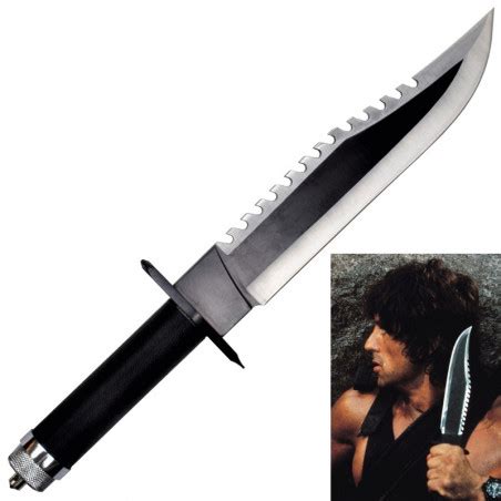 CUCHILLO DE CAZA RAMBO II AirSoftYecla Es